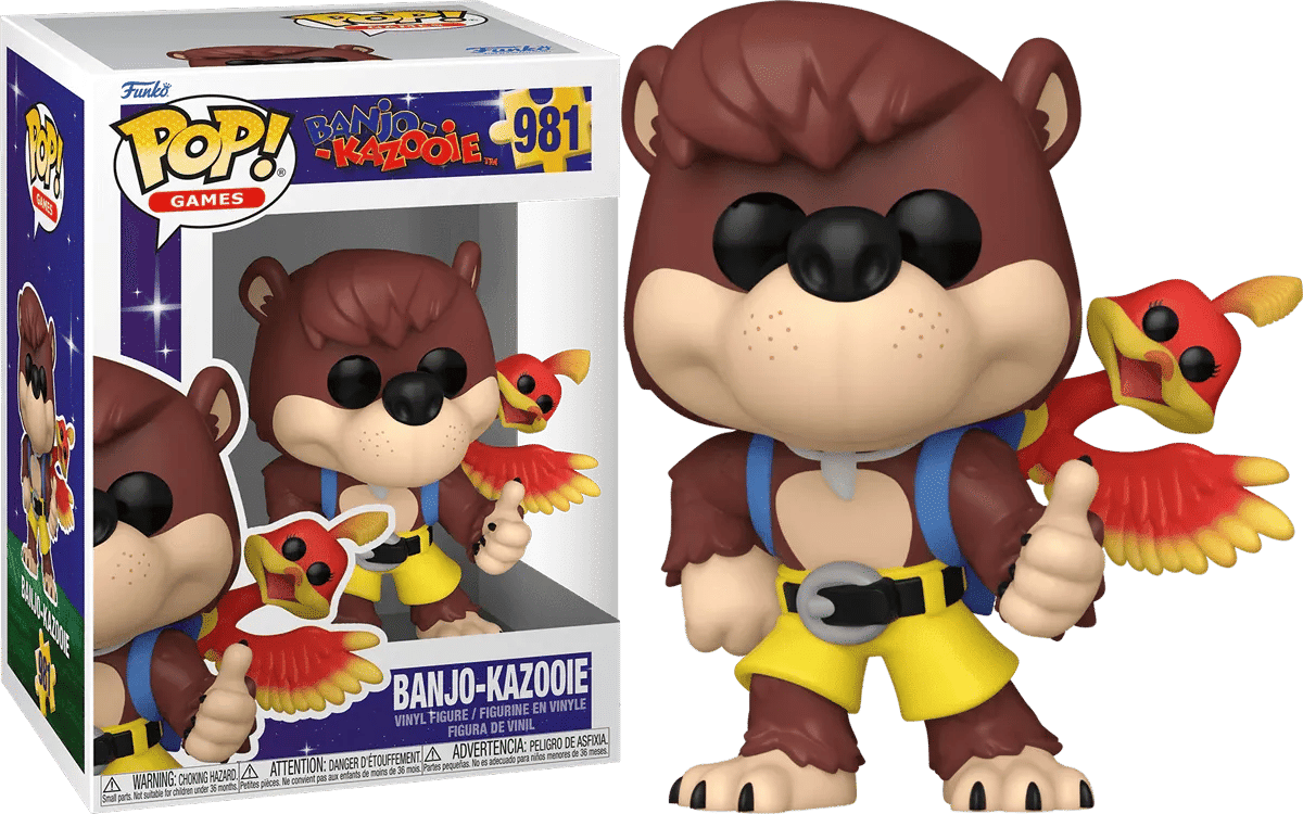 Funko Banjo Kazooie - Banjo with Kazooie Pop! Vinyl