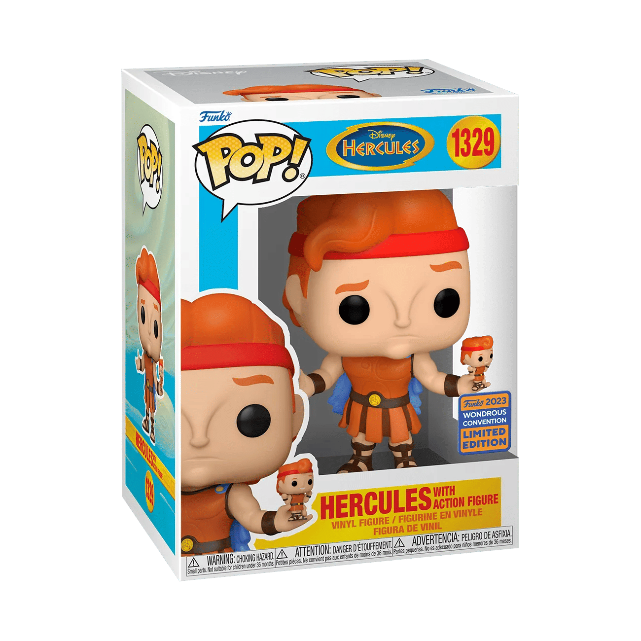 Funko Hercules - Hercules with Action Figure WC Exclusive Pop! [RS] - Less Than Perfect