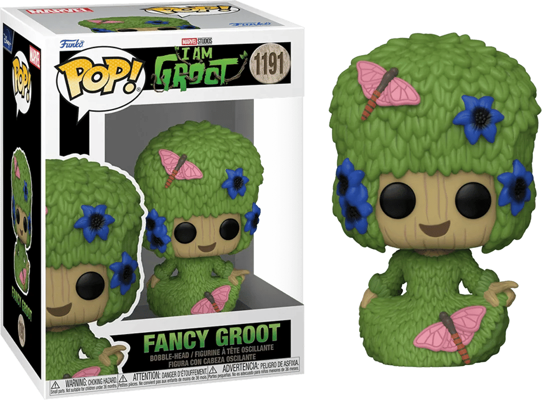 Funko I Am Groot (TV) - Groot (Marie Hair) Pop! Vinyl