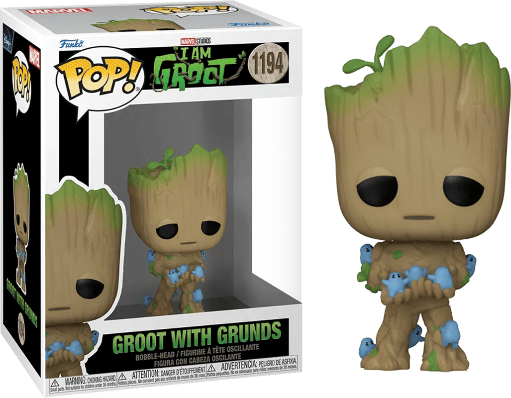 Funko I Am Groot (TV) - Groot with Grunds Pop! Vinyl
