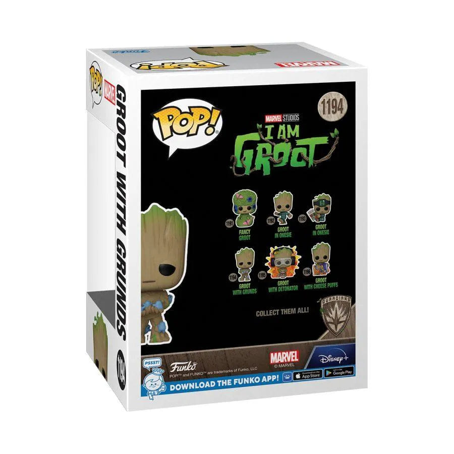 Funko I Am Groot (TV) - Groot with Grunds Pop! Vinyl