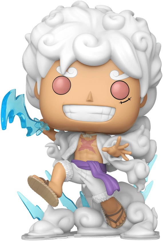 Funko One Piece - Luffy Gear 5 US Exclusive Glow Pop! Vinyl [RS]