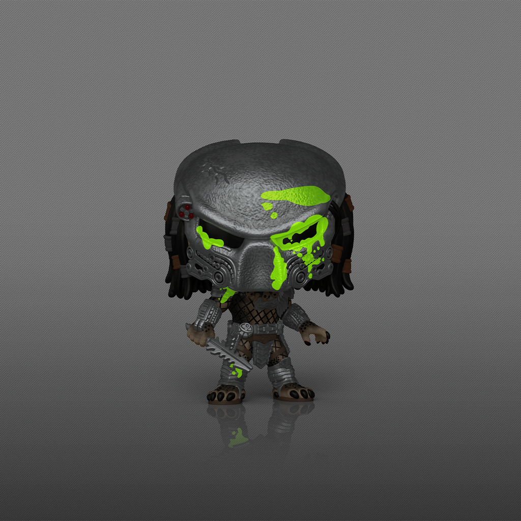 Funko Alien Vs Predator: Requiem - Bull Predator (Battle Damaged) US Exclusive Glow Pop! Vinyl [RS]