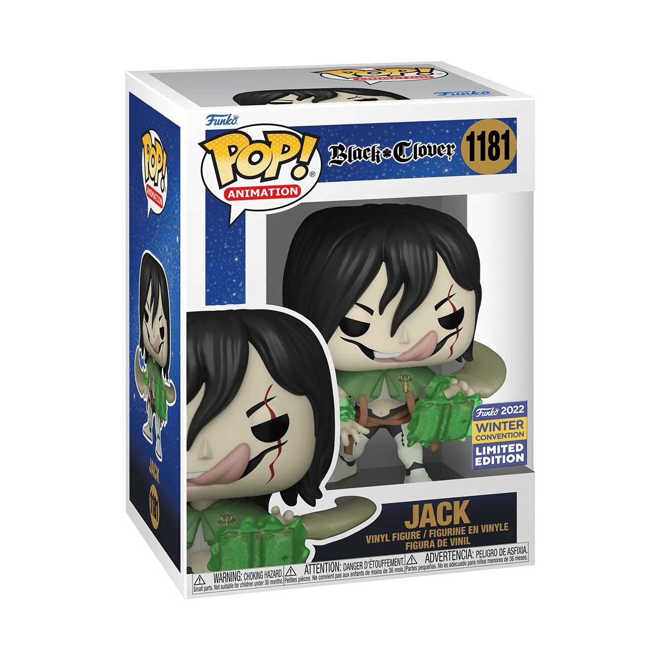 Funko Black Clover - Jack Pop! Vinyl (2022 Winter Convention Exclusive) [RS]