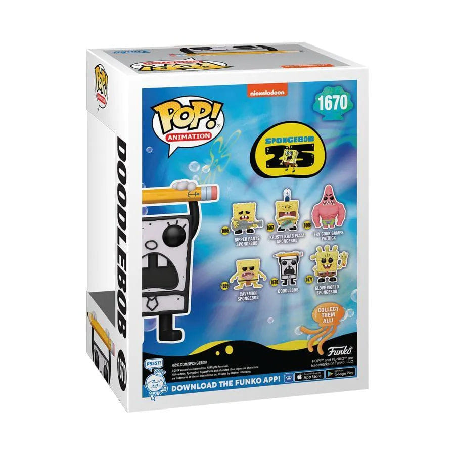 Funko Spongebob: 25th Anniversary - Doodlebob Pop! Vinyl
