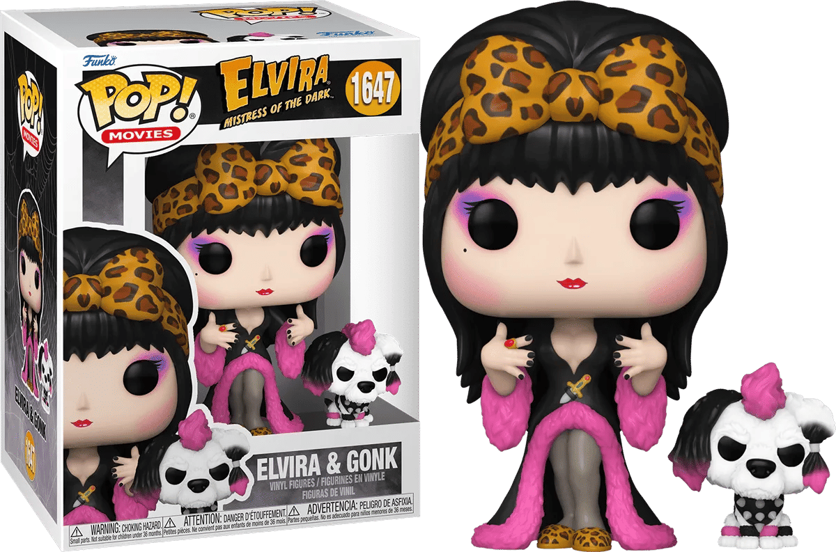 Funko Elvira - Elvira & Gonk Pop! Vinyl
