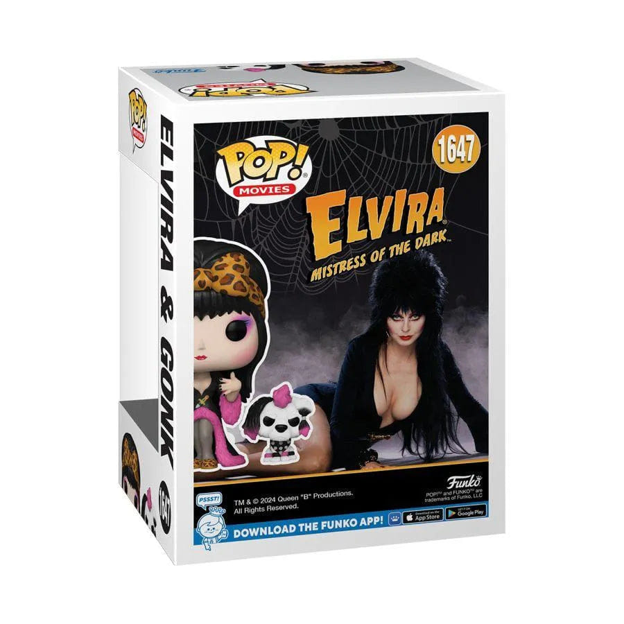 Funko Elvira - Elvira & Gonk Pop! Vinyl