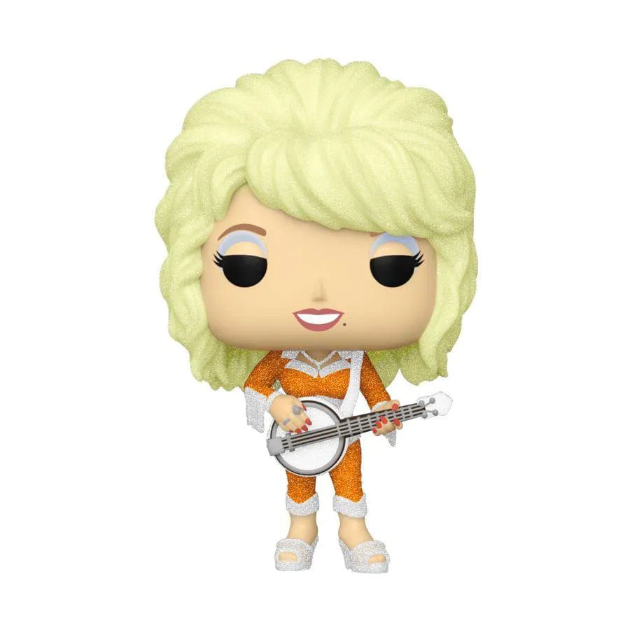 Funko Dolly Parton - Dolly Parton with Guitar US Exclusive Diamond Glitter Pop! Vinyl [RS]
