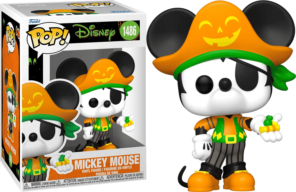 Funko Disney: Halloween - Pirate Mickey Pop! Vinyl