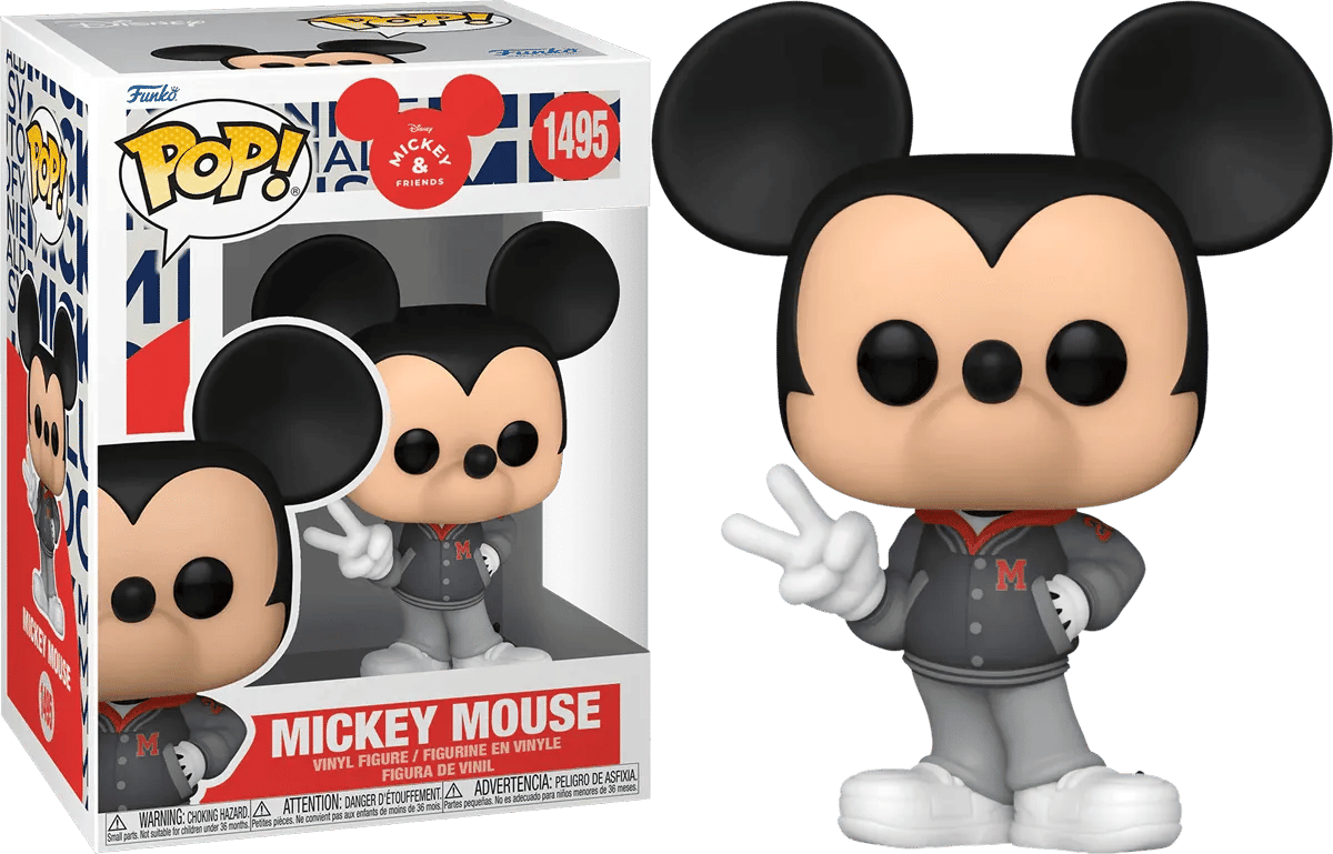 Funko Disney: Excellent Eight - Mickey Mouse (in Real Life Outfit) Pop! Vinyl