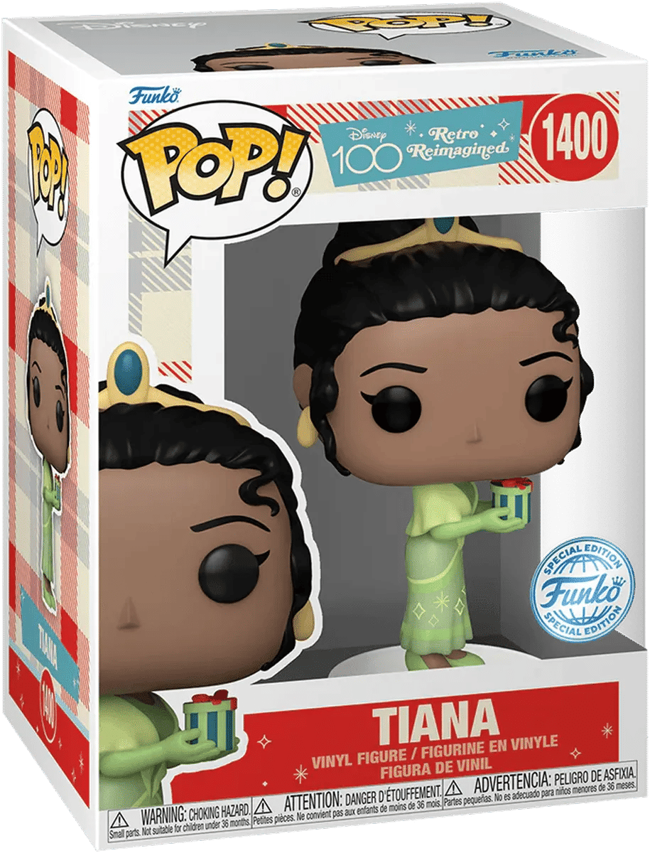 Funko Disney: D100 - Tiana Retro Reimagined Pop! Vinyl [RS]