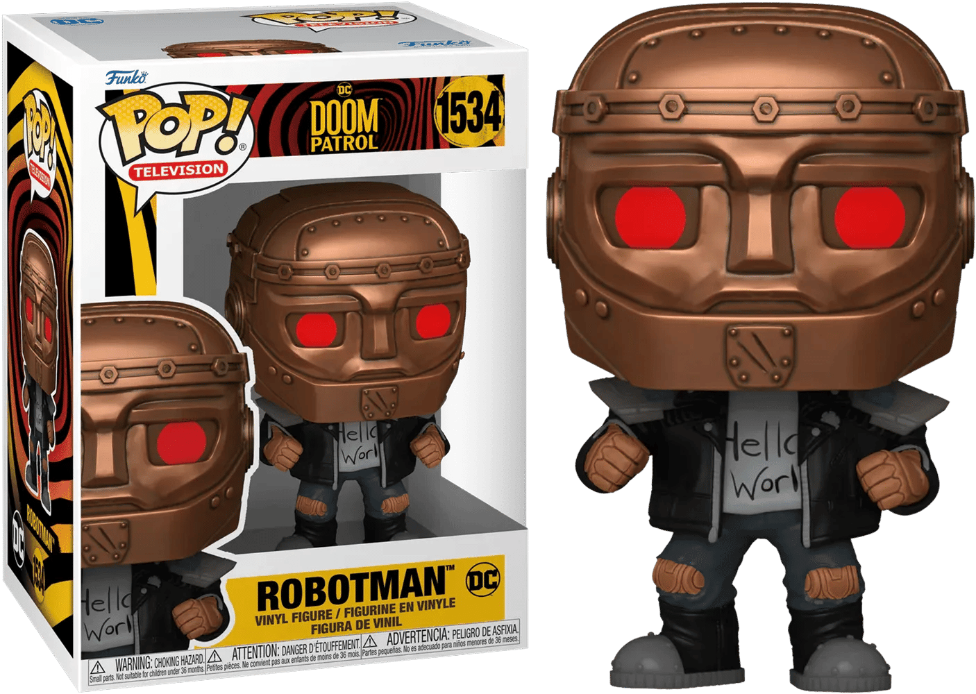 Funko Doom Patrol (2019) - Robotman Pop! Vinyl