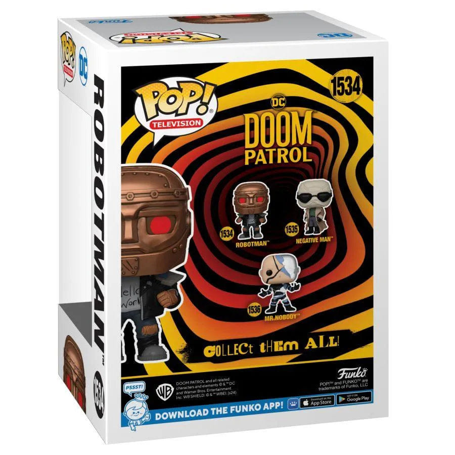 Funko Doom Patrol (2019) - Robotman Pop! Vinyl