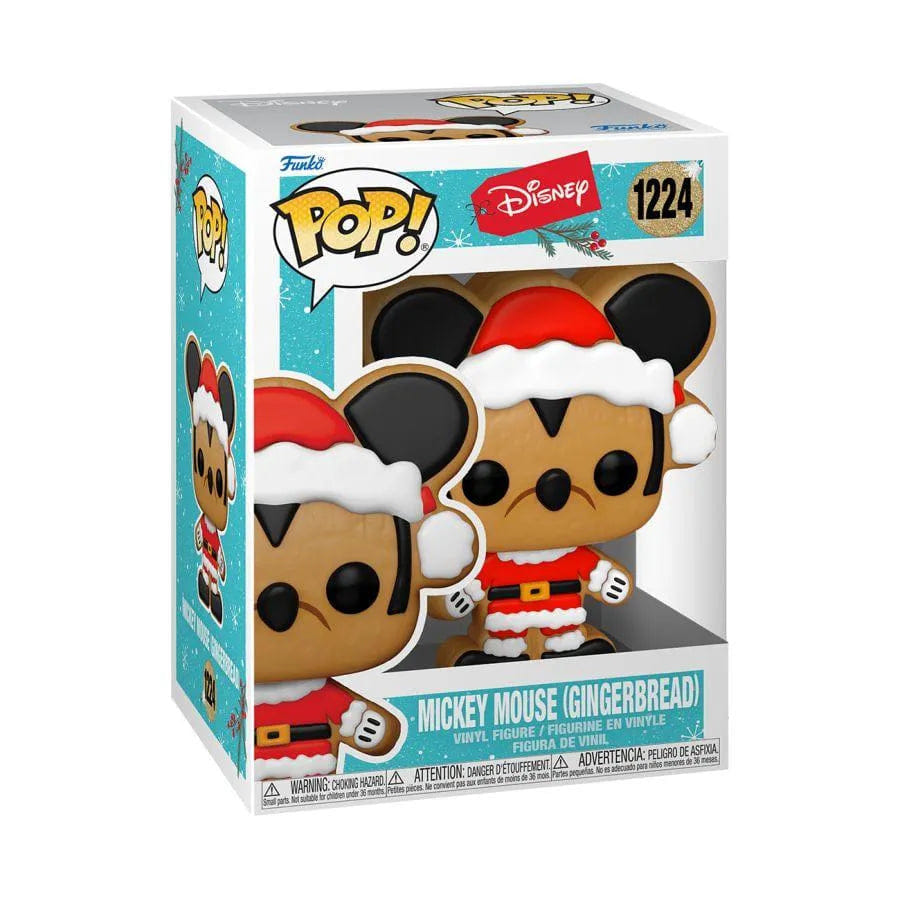 Funko Disney - Santa Mickey Gingerbread Holiday Pop! Vinyl