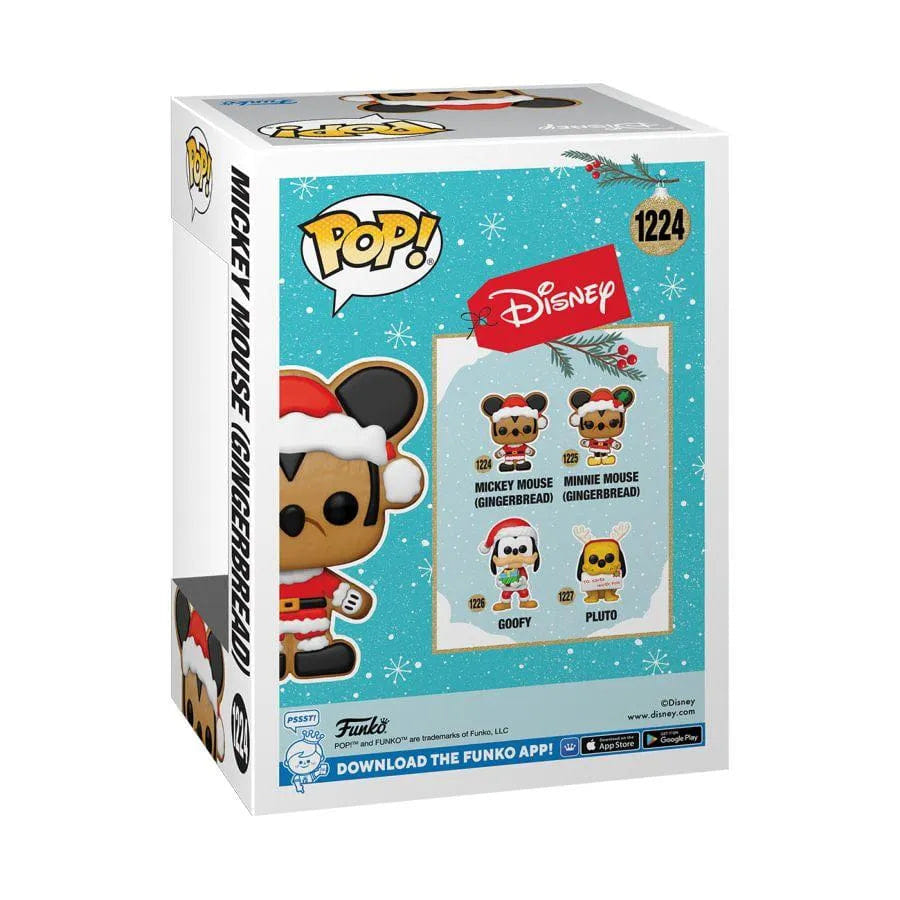 Funko Disney - Santa Mickey Gingerbread Holiday Pop! Vinyl