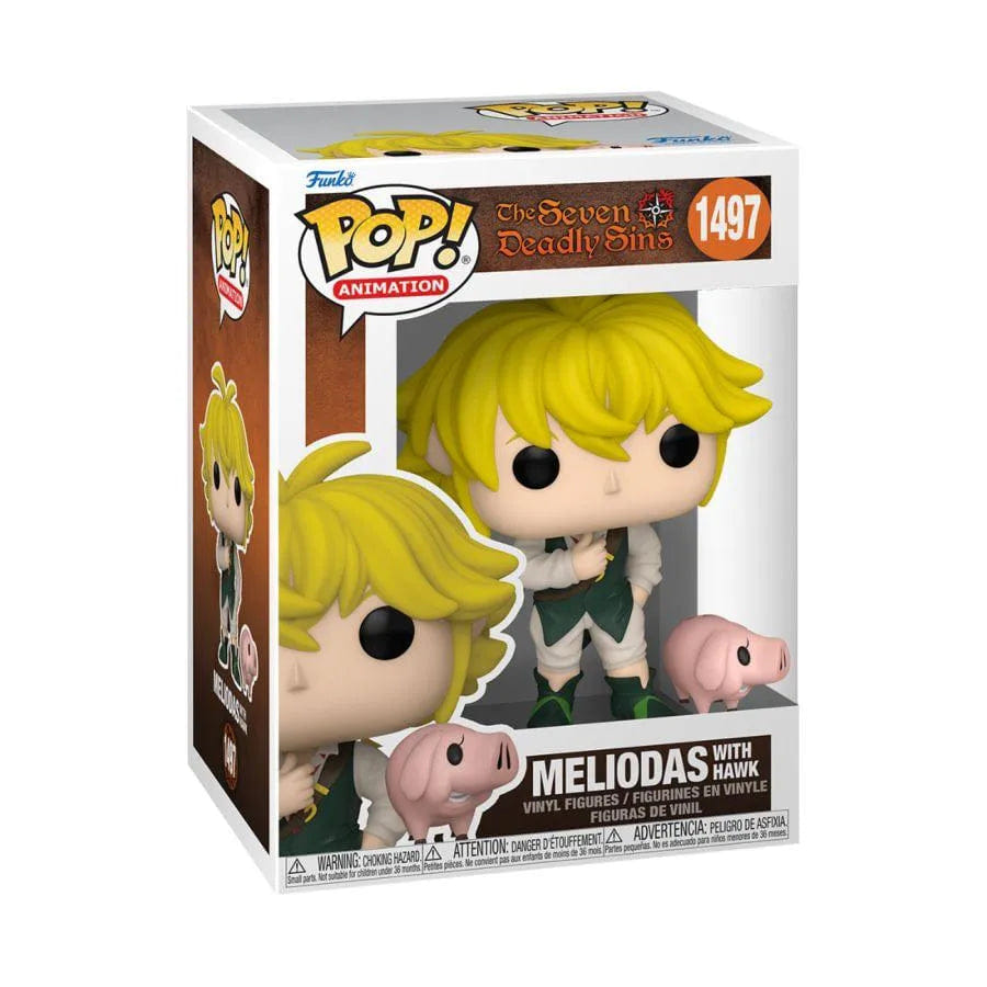 Funko Seven Deadly Sins - Meliodas (with Hawk) Pop! Vinyl