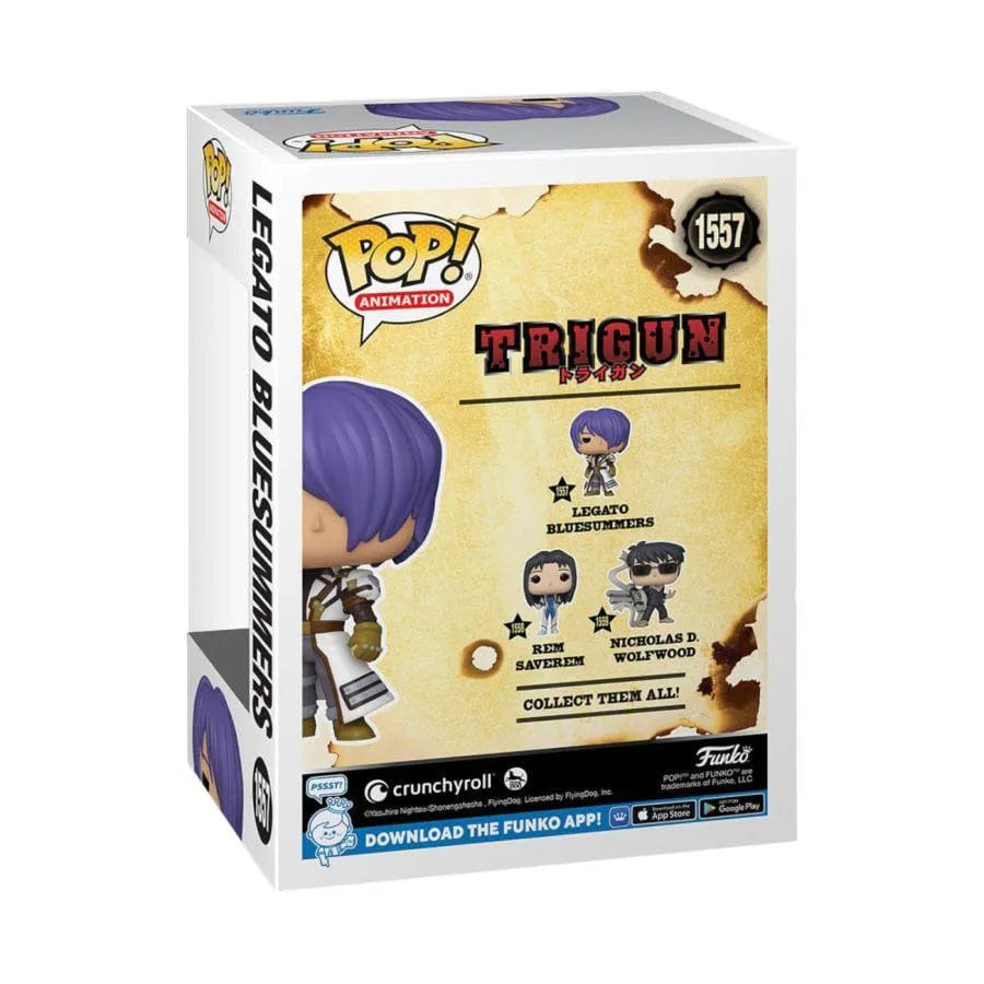 Funko Trigun - Legato Bluesummers Pop! Vinyl