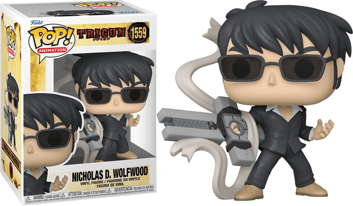 Funko Trigun - Nicholas Wolfwood w/Punisher Pop! Vinyl