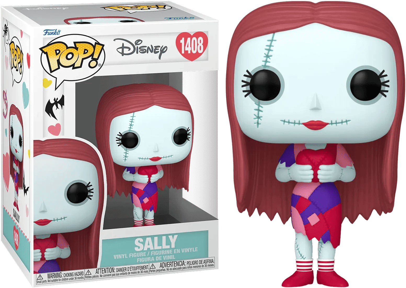 Funko The Nightmare Before Christmas: Valentines 2024 - Sally Pop! Vinyl