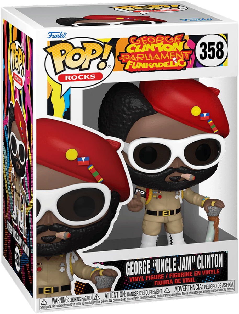 Funko Parliament - Funkadelic - George Uncle Jam Clinton Pop! Vinyl