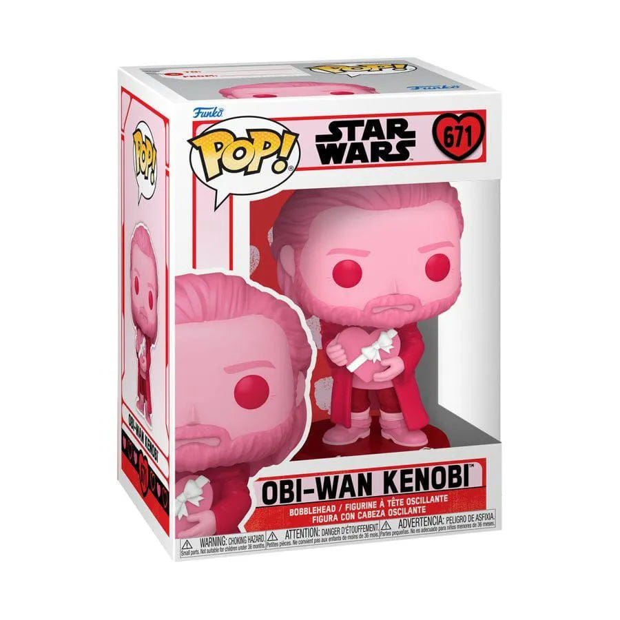 Funko Star Wars: Valentines 2024 - Obi - Wan Kenobi Pop! Vinyl