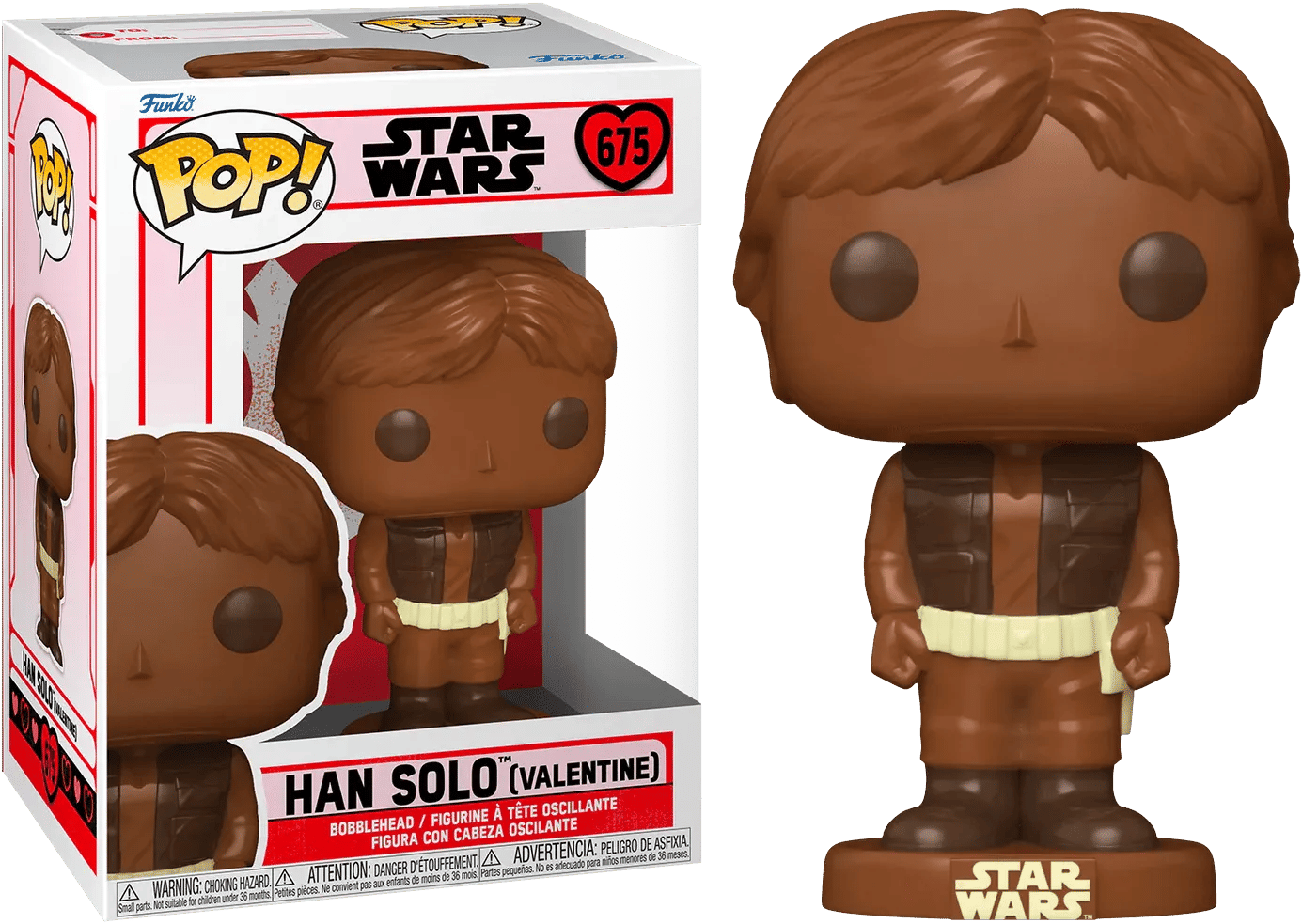 Funko Star Wars: Valentines 2024 - Han Solo (Easter Chocolate) Pop! Vinyl