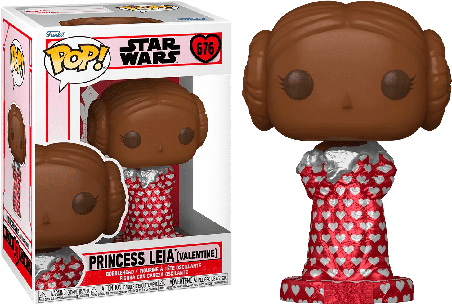 Funko Star Wars: Valentines 2024 - Leia (Easter Chocolate) Pop! Vinyl