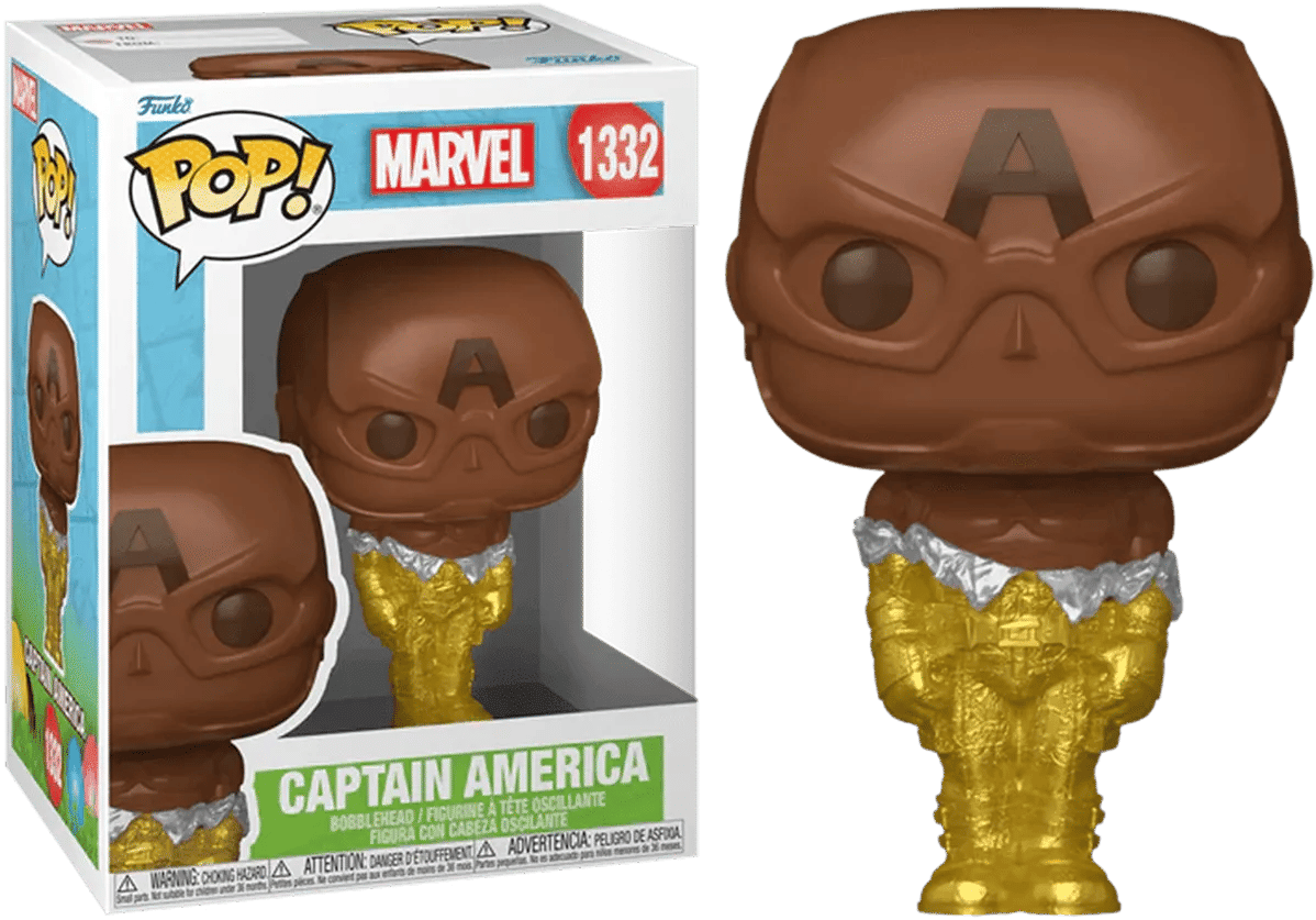 Funko Marvel Comics - Captain America (Easter Chocolate) Pop! Vinyl