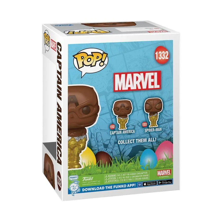 Funko Marvel Comics - Captain America (Easter Chocolate) Pop! Vinyl