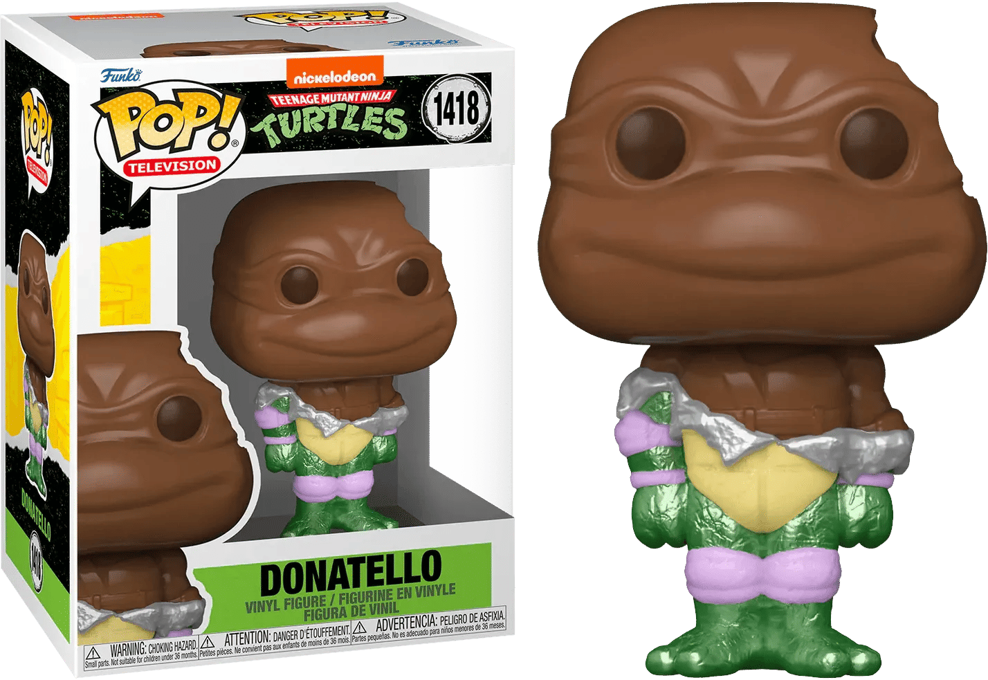 Funko Teenage Mutant Ninja Turtles - Donatello (Easter Chocolate) Pop! Vinyl
