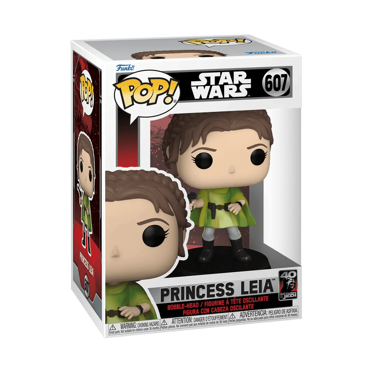 Funko Star Wars: Return of the Jedi 40th Anniversary - Leia Bounty Hunter Pop! Vinyl
