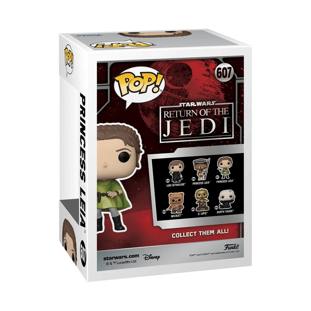 Funko Star Wars: Return of the Jedi 40th Anniversary - Leia Bounty Hunter Pop! Vinyl