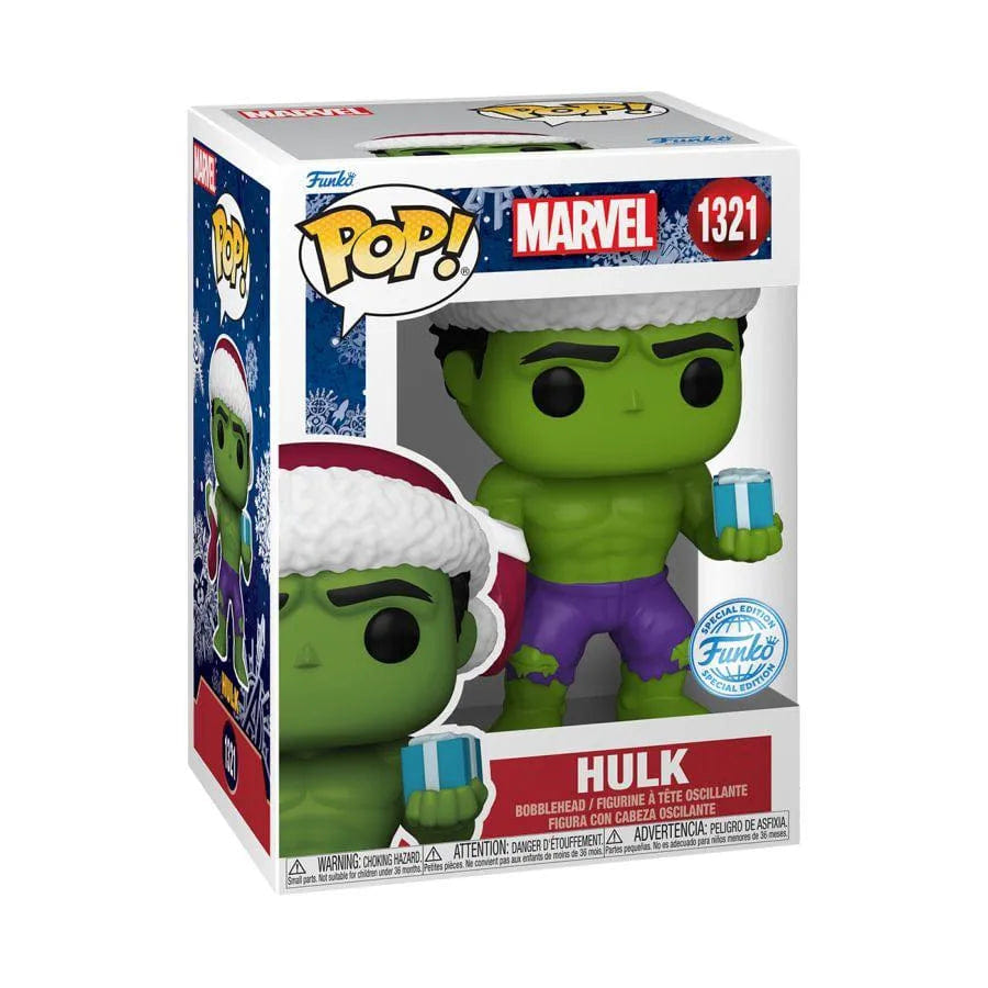 Funko Marvel Comics - Green Hulk Holiday US Exclusive Pop! Vinyl [RS]