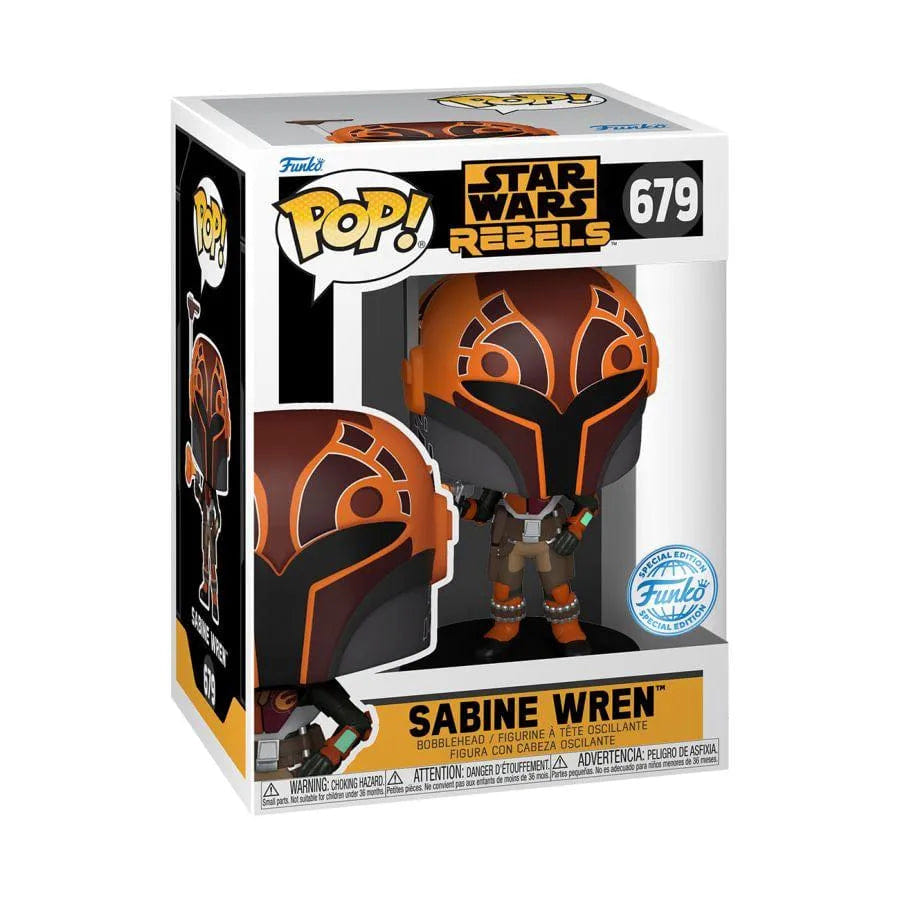 Funko Star Wars: Rebels - Sabine Wren US Exclusive Metallic Pop! Vinyl [RS]