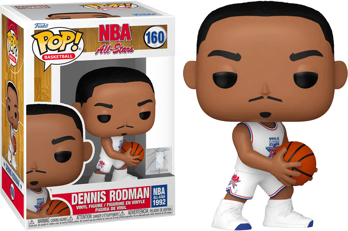 Funko NBA: Legends - Dennis Rodman (1992) Pop! Vinyl