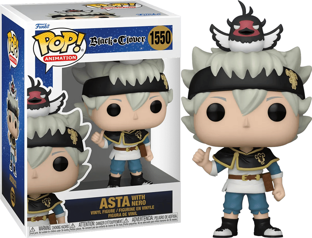 Funko Black Clover - Asta with Nero Pop! Vinyl