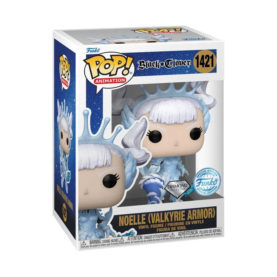 Funko Black Clover - Noelle in Valkyrie Armor US Exclusive Diamond Glitter Pop! Vinyl [RS]