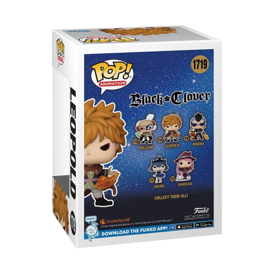 Funko Black Clover - Leopold Vermillion Pop! Vinyl