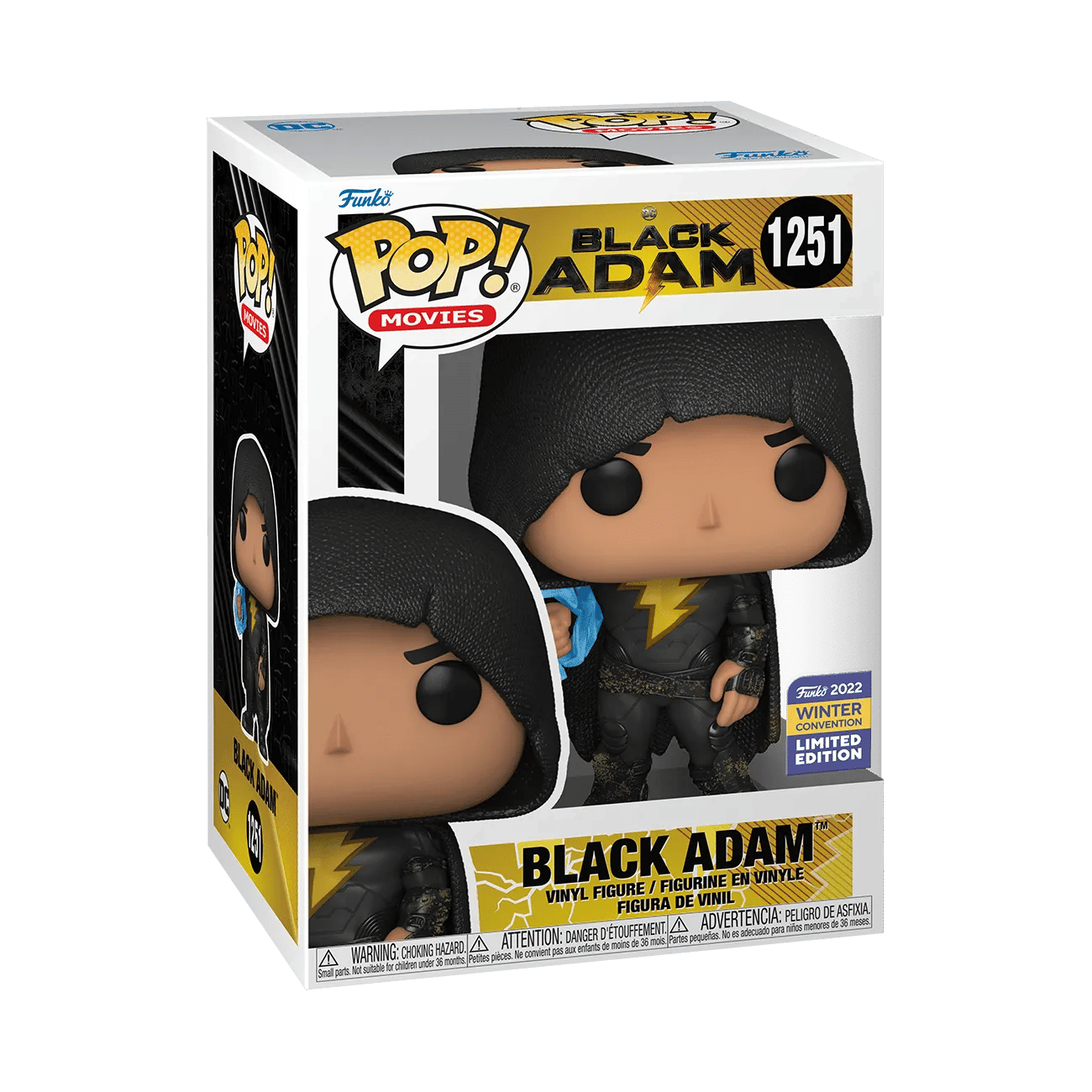Funko Black Adam (2022) - Black Adam Pop! Vinyl (2022 Winter Convention Exclusive) [RS]