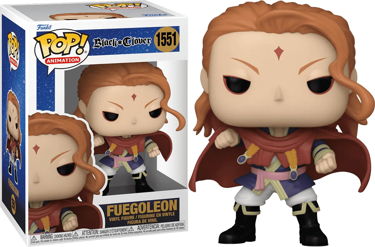 Funko Black Clover - Fuegoleon Pop! Vinyl