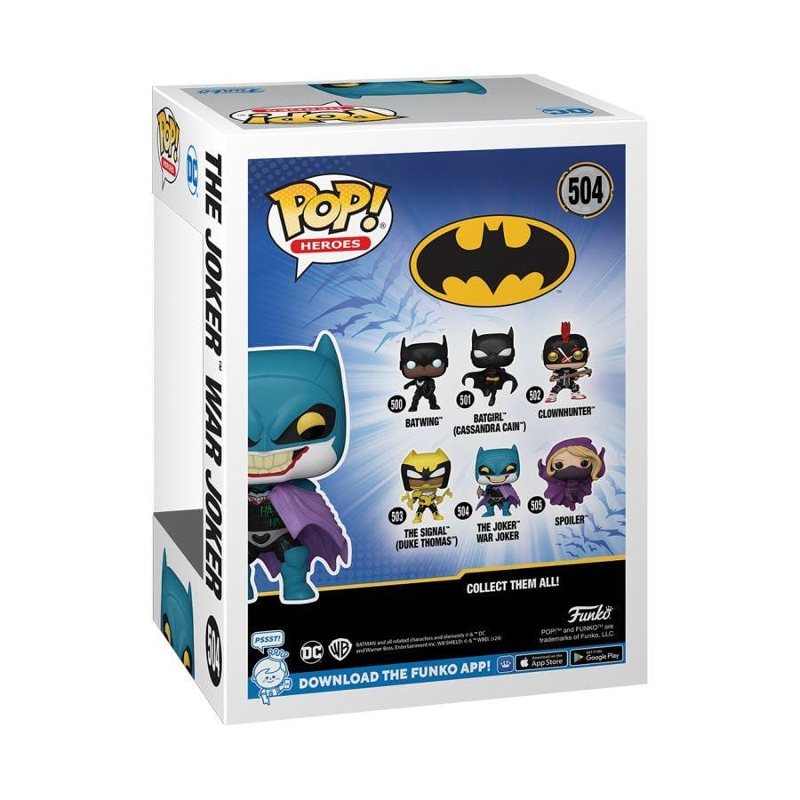 Funko Batman: War Zone - The Joker War Joker Pop! Vinyl