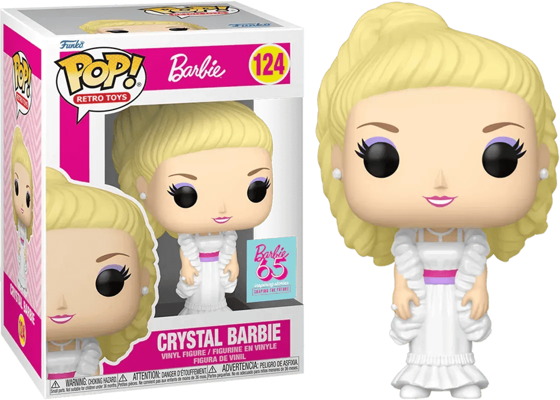 Funko Barbie: 65th Anniversary - Crystal Barbie Pop! Vinyl