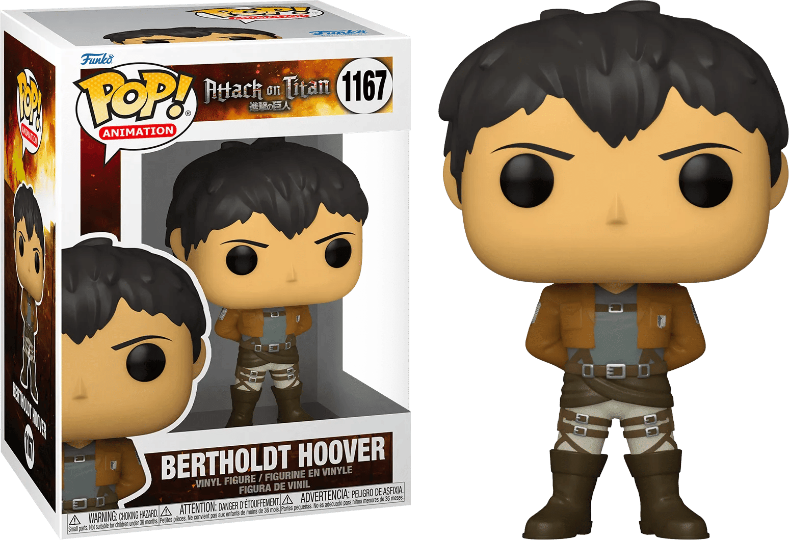 Funko Attack on Titan - Bertholdt Hoover Pop! Vinyl