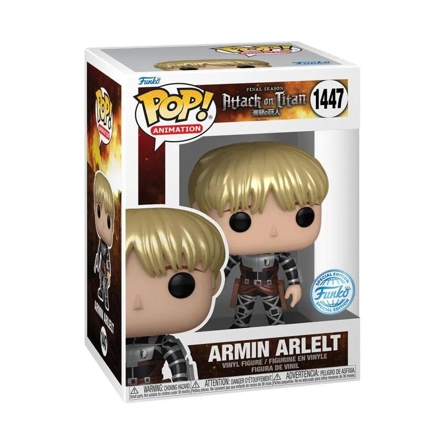 Funko Attack on Titan - Armin Arlert US Exclusive Metallic Pop! Vinyl [RS]