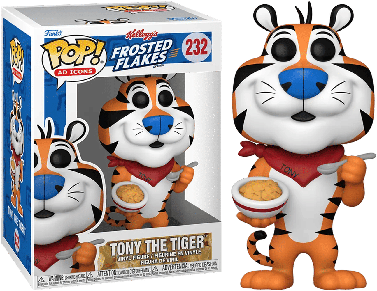 Funko Ad Icons: Kellogg's Frosted Flakes - Tony the Tiger Pop! Vinyl