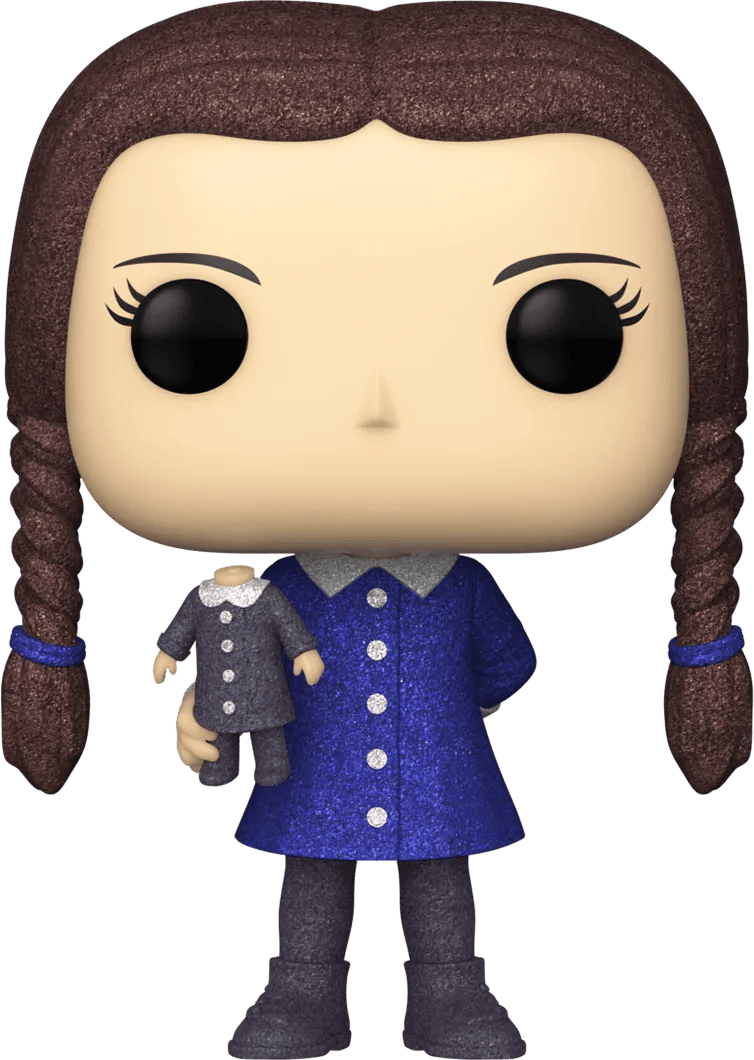 Funko Addams Family (TV) - Wednesday US Exclusive Diamond Glitter Pop! Vinyl [RS]