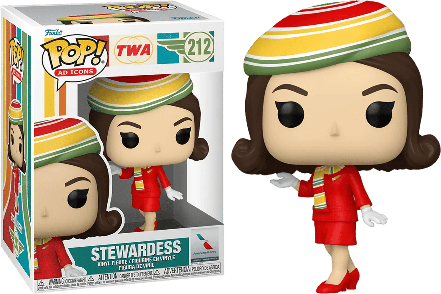 Funko Ad Icons: TWA - Stewardess Pop! Vinyl