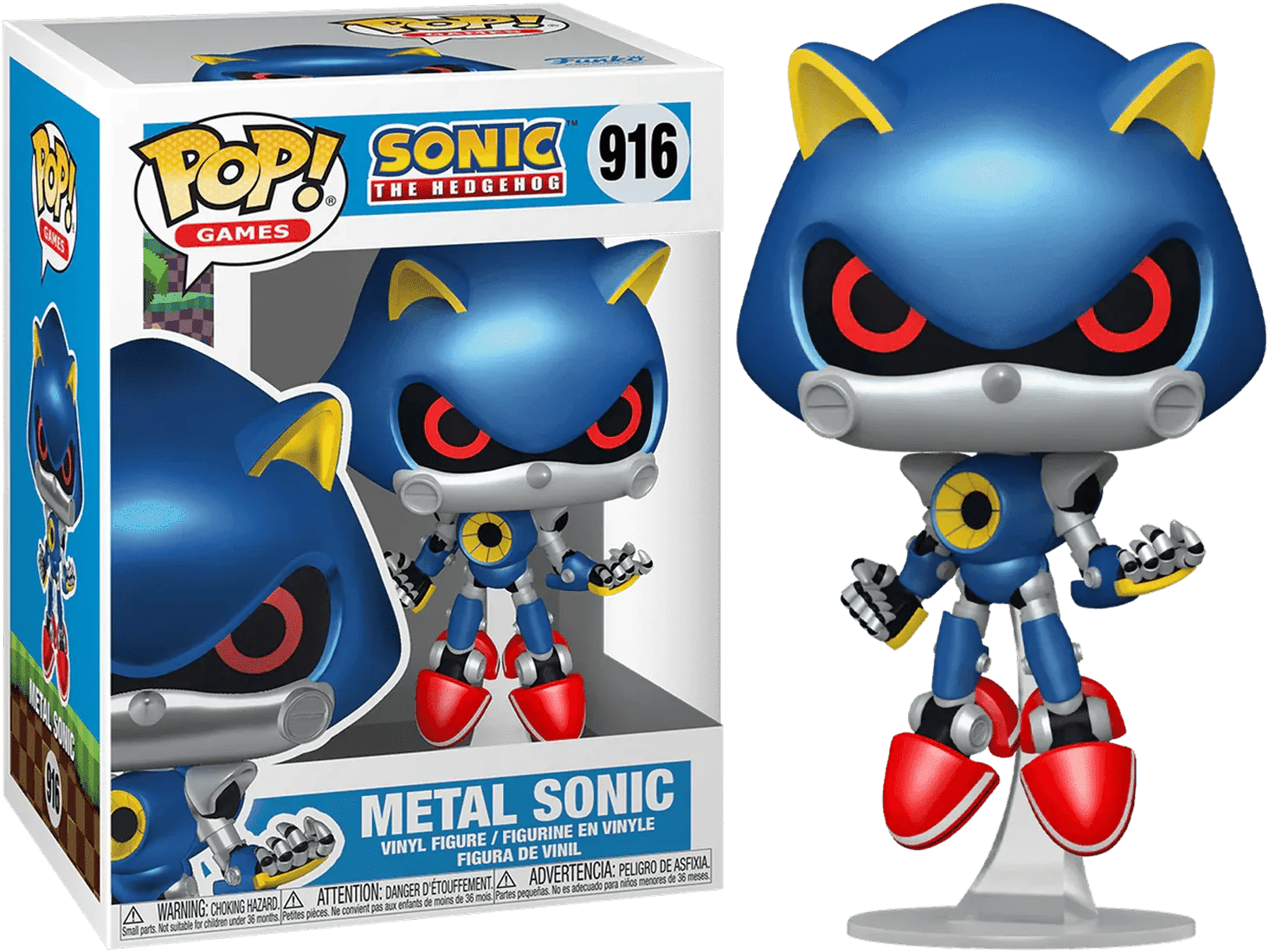 Funko Sonic the Hedgehog - Metal Sonic Pop! Vinyl