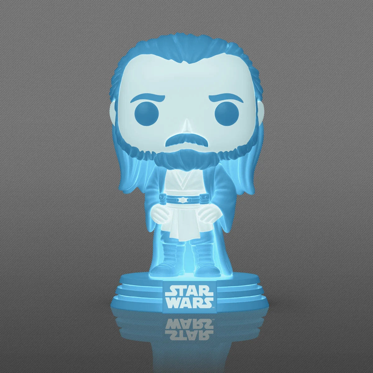 Funko Star Wars - Qui - Gon Jinn (Force Ghost) US Exclusive Glow Pop! Vinyl [RS]
