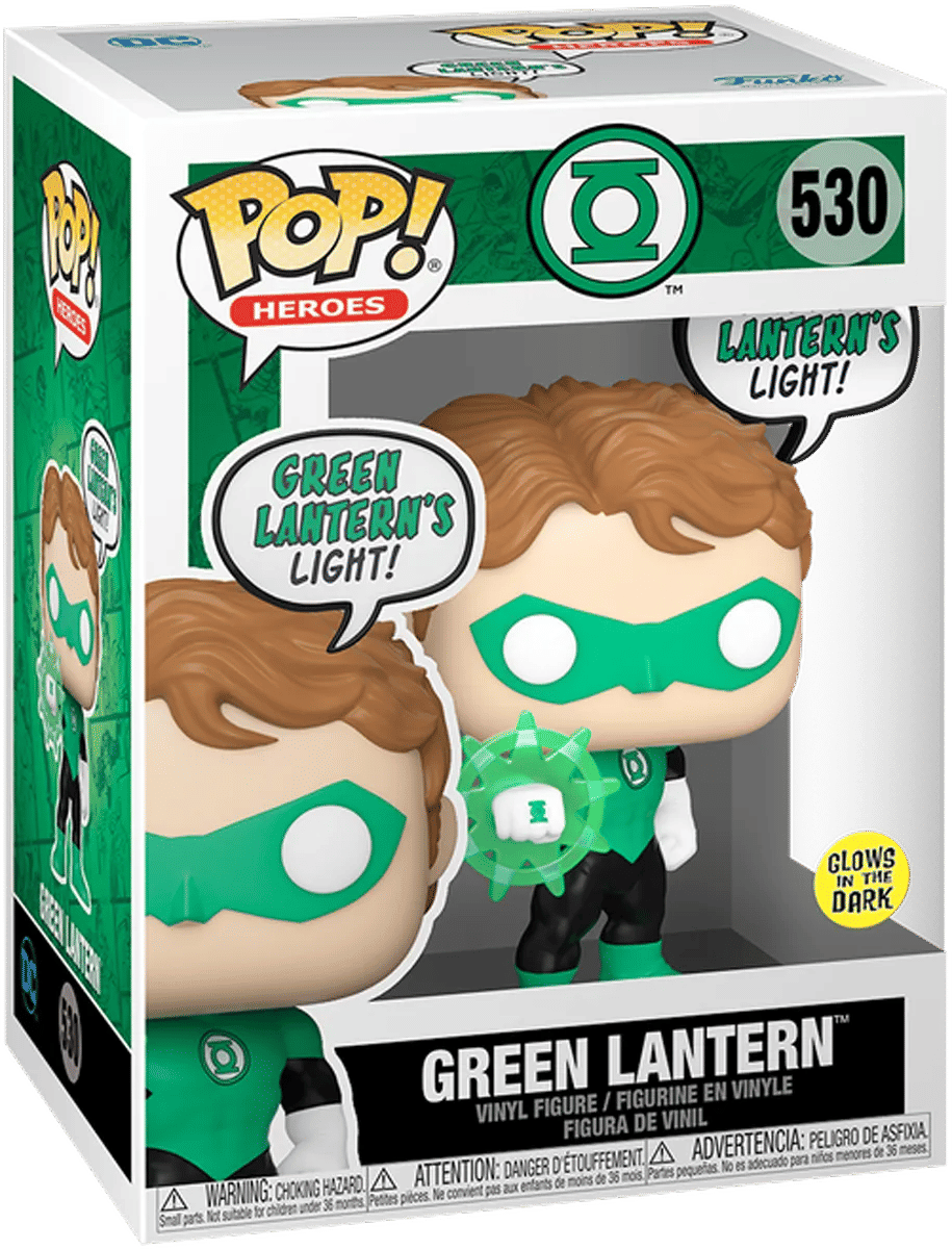 Funko DC Comics - Green Lantern "Green Lantern's Light" Glow Pop! Vinyl